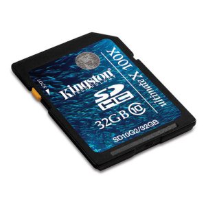 Kingston SDHC Speicherkarte 32 GB - Class 10 (SD10G2/32GB) Produktbild 1