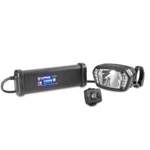 Lupine SL AX 10 (2023) Fahrradlampe mit 3800 Lumen Fernlicht, Lenkerhalter 31.8mm, 10Ah SmartCore Akku + Bluetooth Fernbedienung