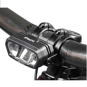 Lupine SL MiniMax fr E-Bikes mit Shimano Motor, E-Bike Beleuchtung mit bis zu 2100 Lumen Fernlicht, Lenkerhalter 31.8mm + kabelgebundene Fernbedienung