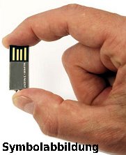 Super Talent 32GB 200X Pico C GOLD USB Flash Drive -24K GOLD- Produktbild 3