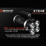 Bild von: Niteye EYE40 - LED Taschenlampe mit 3000 Lumen