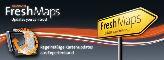 Navigon MobileNavigator 7 FreshMaps Code f�r Navigon Navigationssysteme (nur f�r PNAs nicht f�r PDAs) Produktbild 1