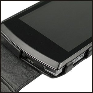 Noreve Tradition Ledertasche, schwarz f�r Acer neoTouch S200 Produktbild 3