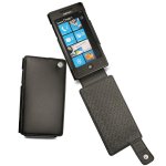 Noreve Tradition Ledertasche, schwarz f&uuml;r Samsung GT-i8700 Omnia 7