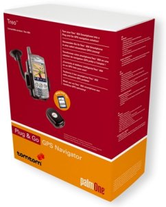 Palm GPS Navigator Euro: TomTom 5 Bluetooth Naviga Produktbild 1