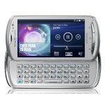 Bild von: SonyEricsson Xperia pro, silber mit QWERTZ Tastatur und Android OS (ohne Branding, ohne SIM-Lock)