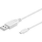 Bild von: microUSB Datenkabel, wei� (L�nge ca. 1,8m) f�r HTC Titan