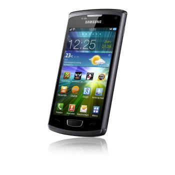 Samsung Wave 3, metallic-black Produktbild 1