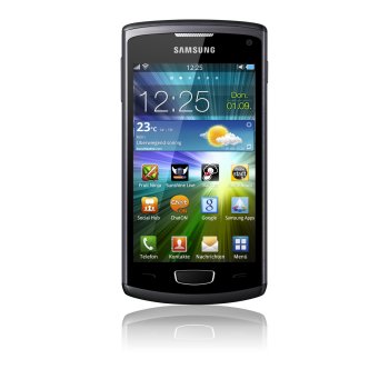 Samsung Wave 3, metallic-black Produktbild 2