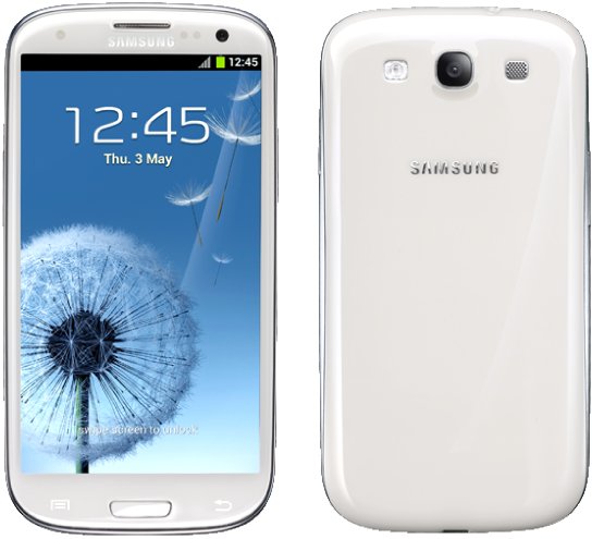 Samsung Galaxy S3 I9300 64GB marble white Produktbild 1