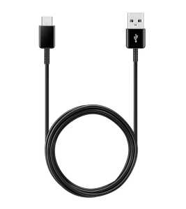 Samsung USB-C zu USB-A Kabel, schwarz (EP-DG930) fr Samsung Galaxy A03s (SM-A037G)