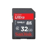 Bild von: SanDisk ULTRA SDHC Speicherkarte 32GB - 15MBs/Class4