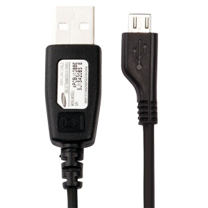 Samsung microUSB Datenkabel (PCBU10), L�nge ca. 80cm Produktbild 1