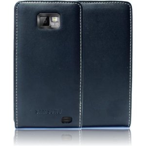 Samsung Executive Flip Case (EF-GS2L), schwarz f�r Samsung Galaxy S2 I9100 Produktbild 2