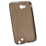 Bild von: TPU Silikon Case, transparent-schwarz f�r Samsung Galaxy Note N7000