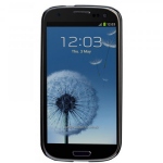 Bild von: case-mate Barely There Cover aus geb�rstetem (brushed) Aluminium, schwarz f�r Samsung Galaxy S3 I9300