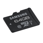 Bild von: Samsung microSDXC Speicherkarte UHS-1 mit 64GB, Class 10