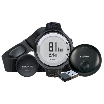 Suunto M5 All Black/Silver GPS Pack Produktbild 1
