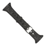 Suunto Ersatz Armband, schwarz mit Diamantmuster f&uuml;r Suunto M5 Schwarz/Gold, M5 Schwarz/Silber, M4 Schwarz/Pink, M4 Schwarz/T&uuml;rkis, M2 Fuchsia