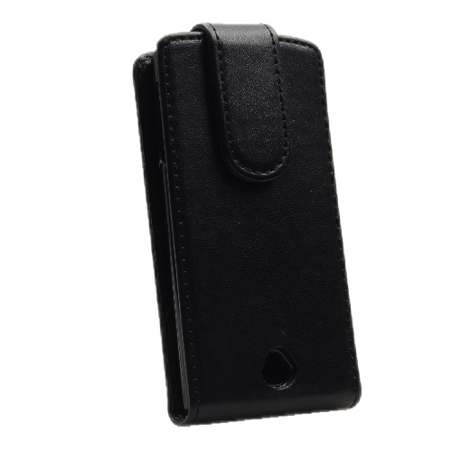Flip Style Tasche, schwarz f�r SonyEricsson Xperia ray Produktbild 2