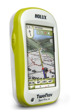 TwoNav Sportiva+ Wei�/Gr�n (ohne Fitnesssensoren) Produktbild 1
