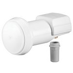 Bild von: Single LNB; 0,1dB Rauschma� vergoldete F-Anschl�sse, Wetterschutz