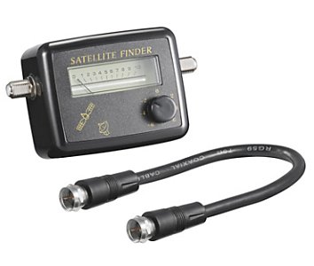 Satelliten Finder mit Ton inklusive F-Anschlusskabel Produktbild 1