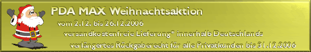 Weihnachtsaktion 2006 von PDA Max