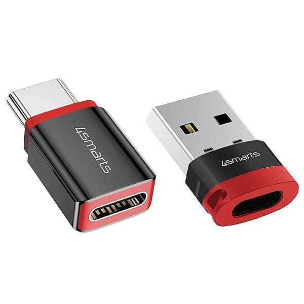 4smarts Datenblocker, USB-A und USB-C Datenblocker Adapter