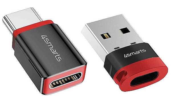 4smarts Datenblocker, USB-A und USB-C Datenblocker Adapter