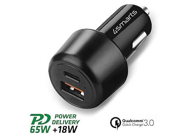 4smarts Dual KFZ Ladeadapter VoltRoad Ultimate 83W (1xUSB-C / 1x USB-A)