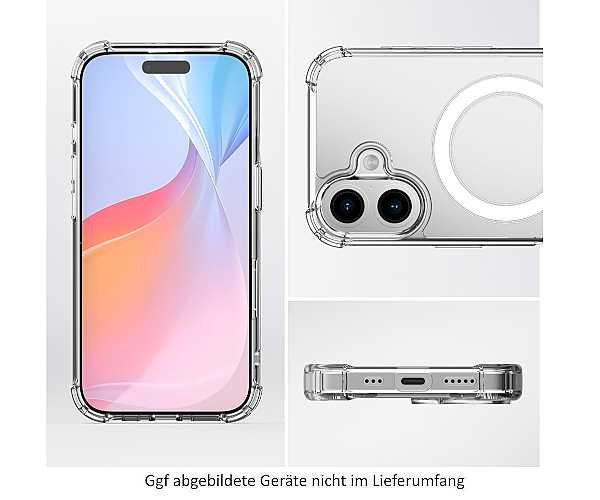 4smarts Hybrid Case, transparent f�r Apple iPhone 16