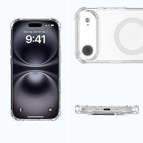 4smarts Hybrid Case, transparent fr Apple iPhone Air