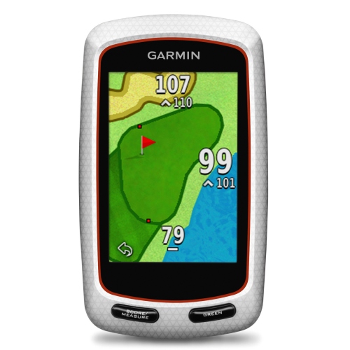 Darstellung von Form und Layout des Grüns auf einem 
Golf Handgerät