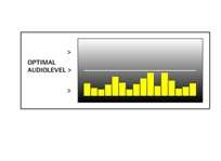 Abbildung wie Sie die Lautstaerke Ihres  Jabra Arrow Bluetooth Headset anpassen knnen.