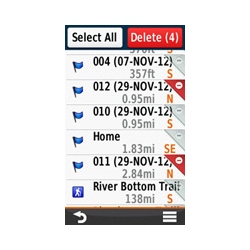 Oregon 600t Wegpunktmanagement