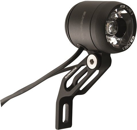 Supernova E3 Pure 3 LED hellster led fahrradscheinwerfer N P3 MBLK sn 020