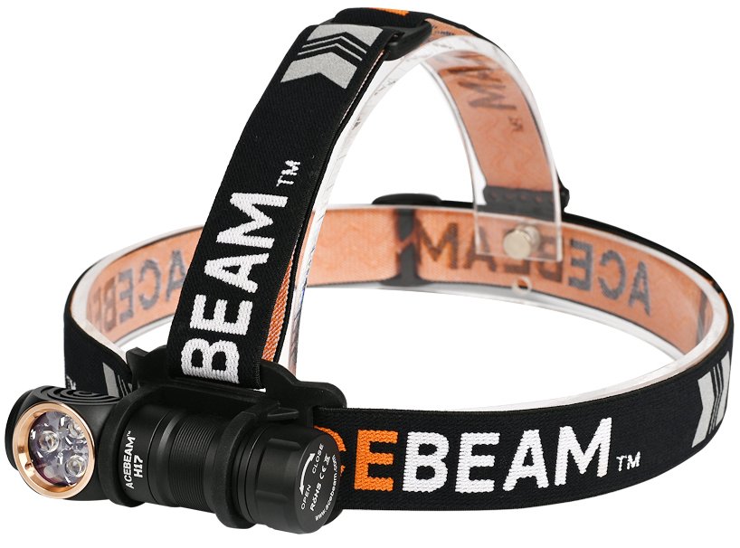 Produktbild von Acebeam H17 - Wiederaufladbare LED Stirnlampe, 2000 Lumen, SAMSUNG LH351D LED, 6500K, 18350 Akku