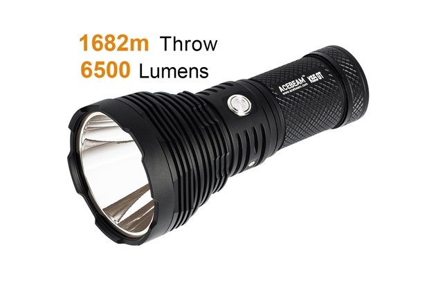 Produktbild von Acebeam K65GT - LED Taschenlampe, 6500 Lumen, 6500K, LUMINUS SBT-90 GEN2 LED (ohne Akkus)