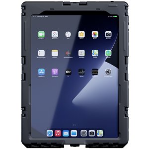 Andres Industries aiShell 11, schwarz, Touchfolie klar - wasserdichtes und schlagfestes Case für Apple iPad Pro 11 (1. und 2. Gen.), Air (4. Gen.)