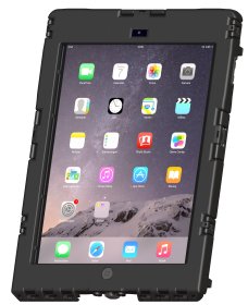 Andres Industries aiShell mini 5, schwarz, Touchfolie klar für Apple iPad mini 5 (2019 - Modelle A2133, A2124, A2126)