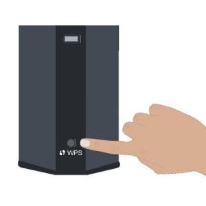Drücken Sie die WPS-
Taste, 
und/oder aktivieren Sie WPS auf dem Internetrouter, um den Router mit der Waage zu verbinden.