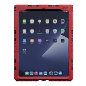 aiShell 12, rot Schutzgehäuse mit Touchfolie klar für Apple iPad Pro 12.9 3/4/5/6
