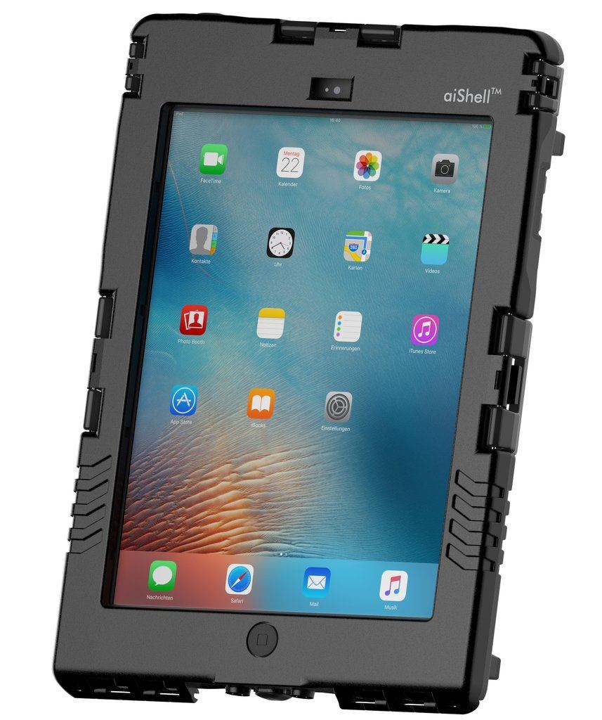 Produktbild von Andres Industries aiShell mini+, Schutzgehäuse für Apple iPad mini 4 (2015 - Modelle A1538, A1550), Apple iPad mini 5 (2019 - Modelle A2133, A2124, A2126)