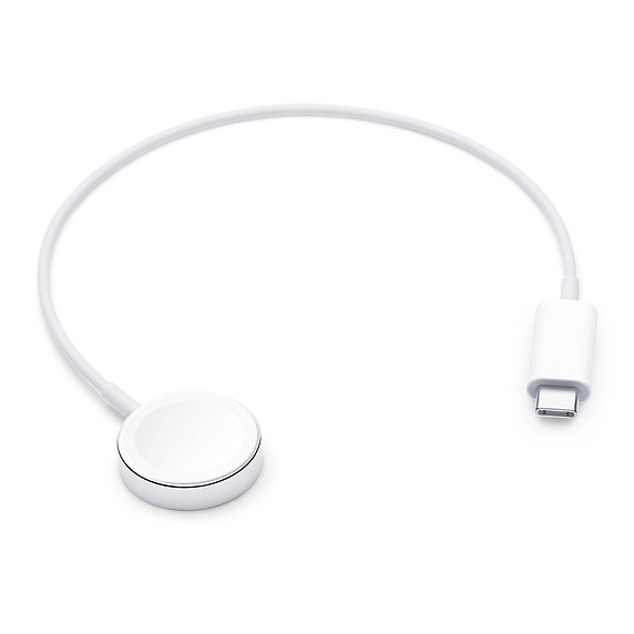 Produktbild von Apple Watch magnetisches Ladekabel auf USB-C Kabel, 30cm (MX2J2ZM/A) für Apple Watch Modelle 5, 4, 3, 2, 1