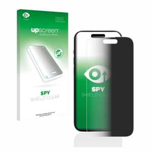 upscreen Spy Shield Clear Premium Blickschutzfolie für Apple iPhone 14 Pro