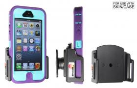 Brodit KFZ Halter 511430, einstellbar für Apple iPhone SE im Case (Breite: 62-77 mm, Dicke: 9-13 mm)