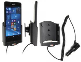 Brodit KFZ Halter mit Ladekabel 512829 für Microsoft Lumia 950