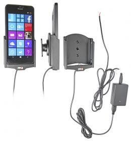 Brodit KFZ Halter mit Festeinbaukabel 513739 für Nokia Lumia 640 XL