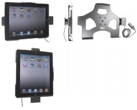 Brodit KFZ Halter mit Ladekabel 521244 für Apple iPad 2 (2011 - Modelle A1395, A1396, A1397)